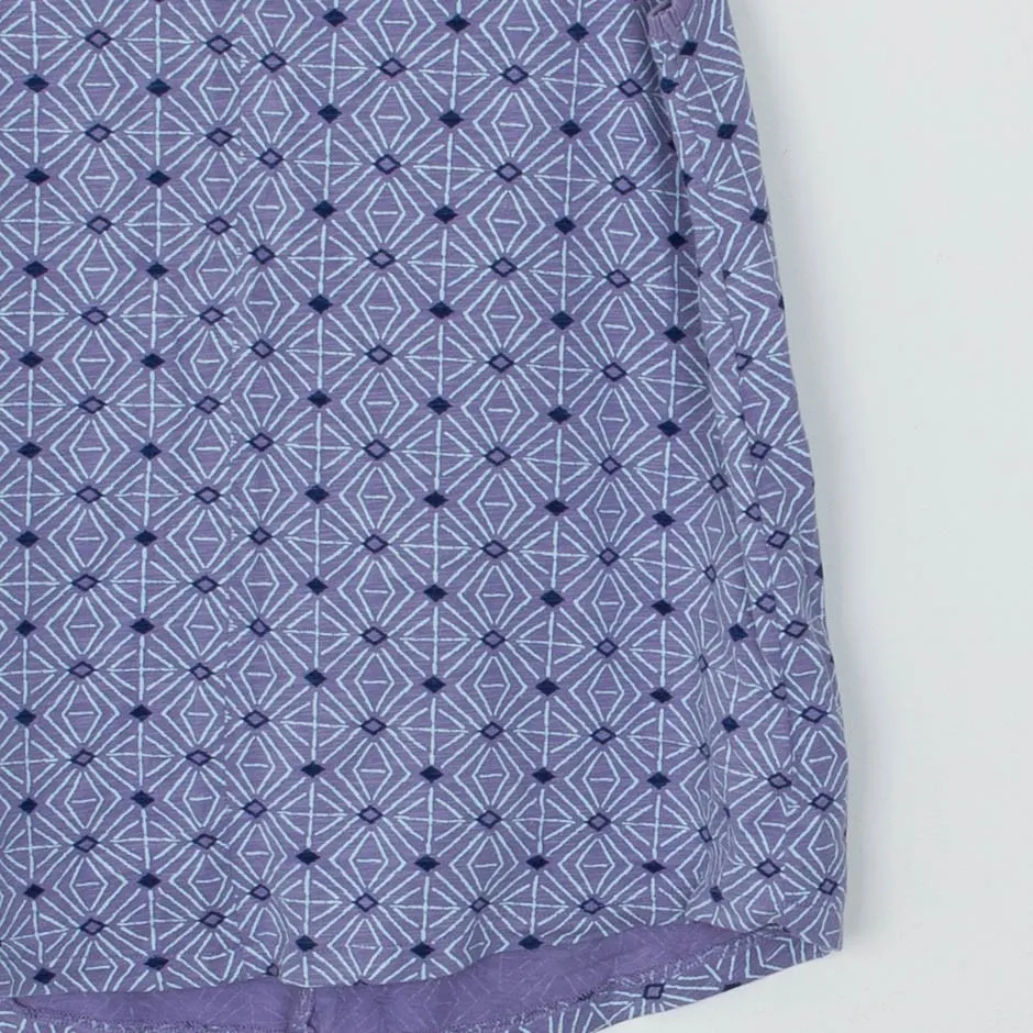 Aventura Womens Geometric Sleeveless Tank Top Size S Purple Sustainable Casual - Image 3