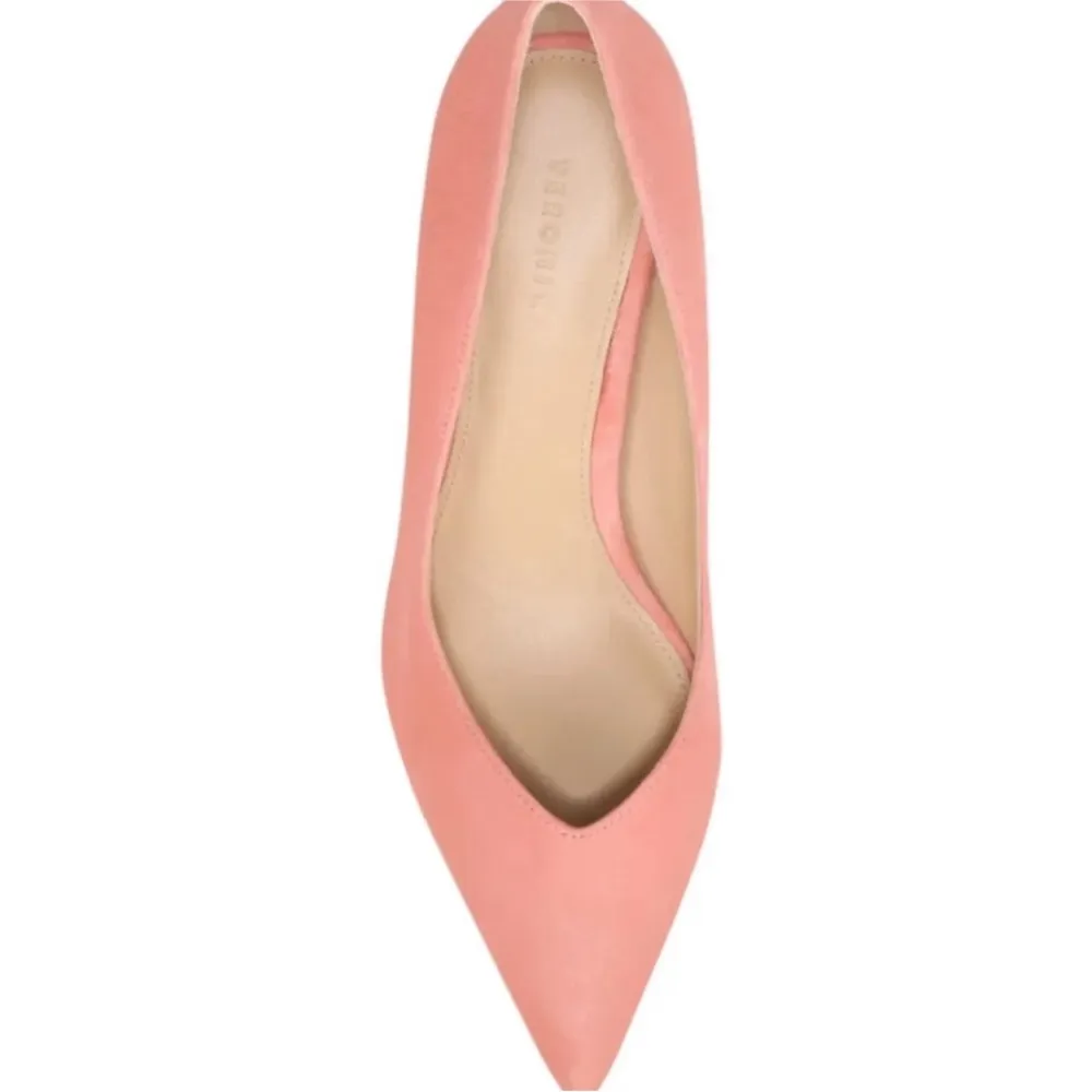 Veronica Beard pink/peach pumps - Image 6