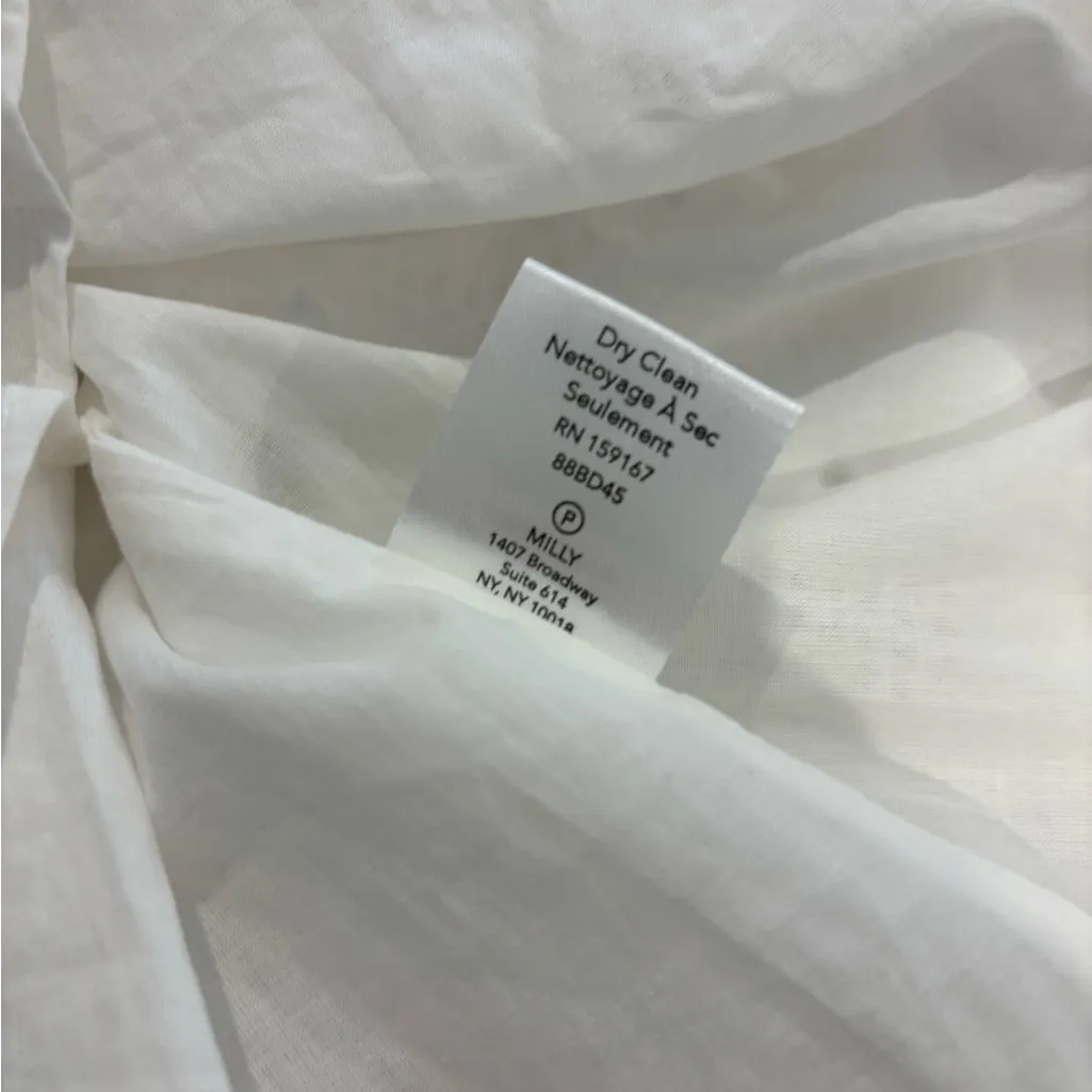 Milly Brielle Eyelet Dress in Ecru Size 6 - Image 12