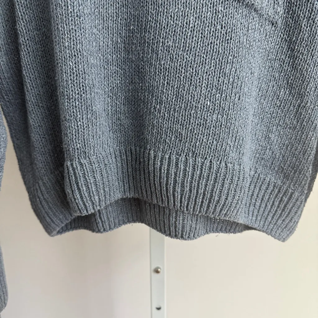 Men's Outerknown Gray Cotton Blend Sweater‎ - Image 3