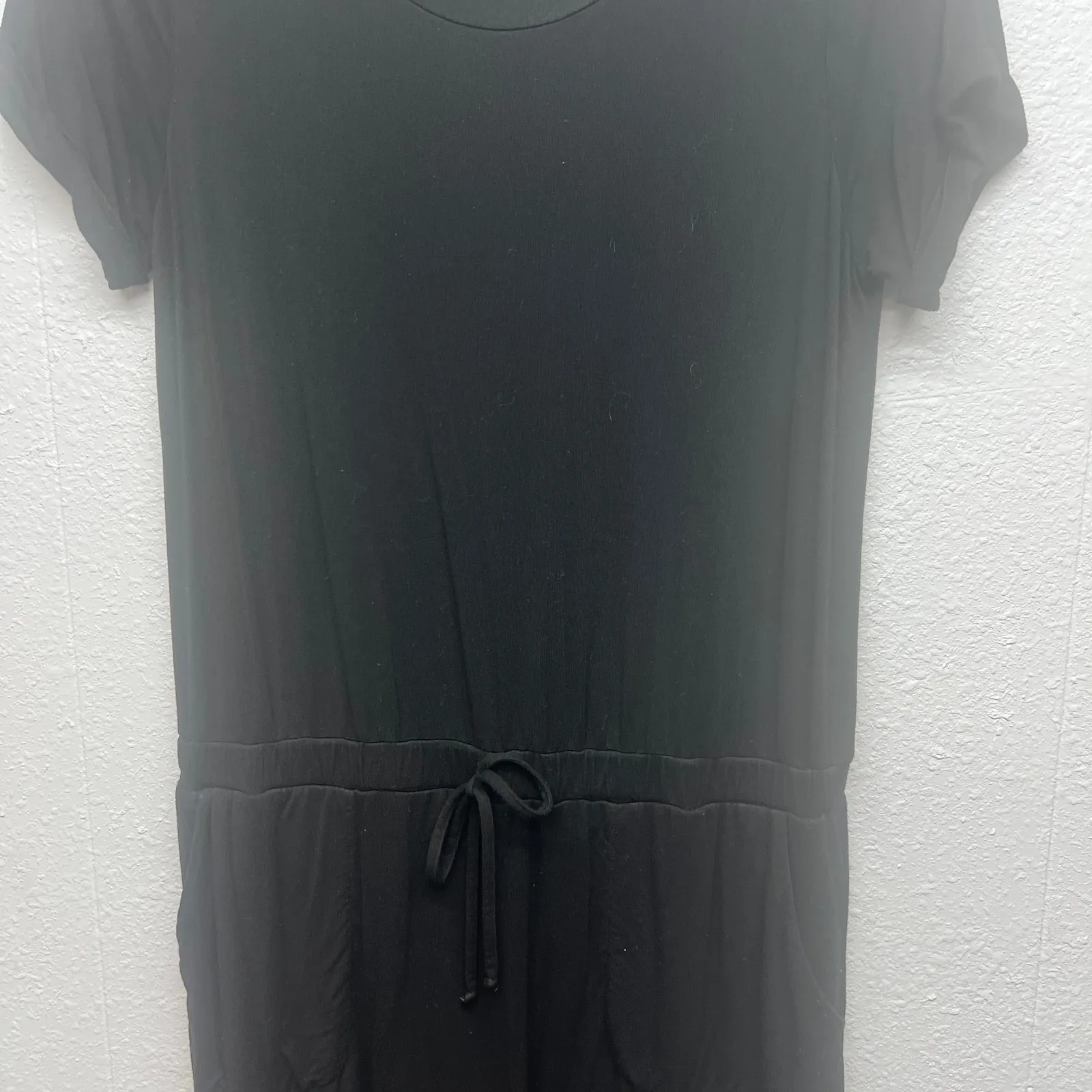 32 Degrees Cool Athleisure Black Dress Womens Medium Stretch Side Pockets Lined - Image 4