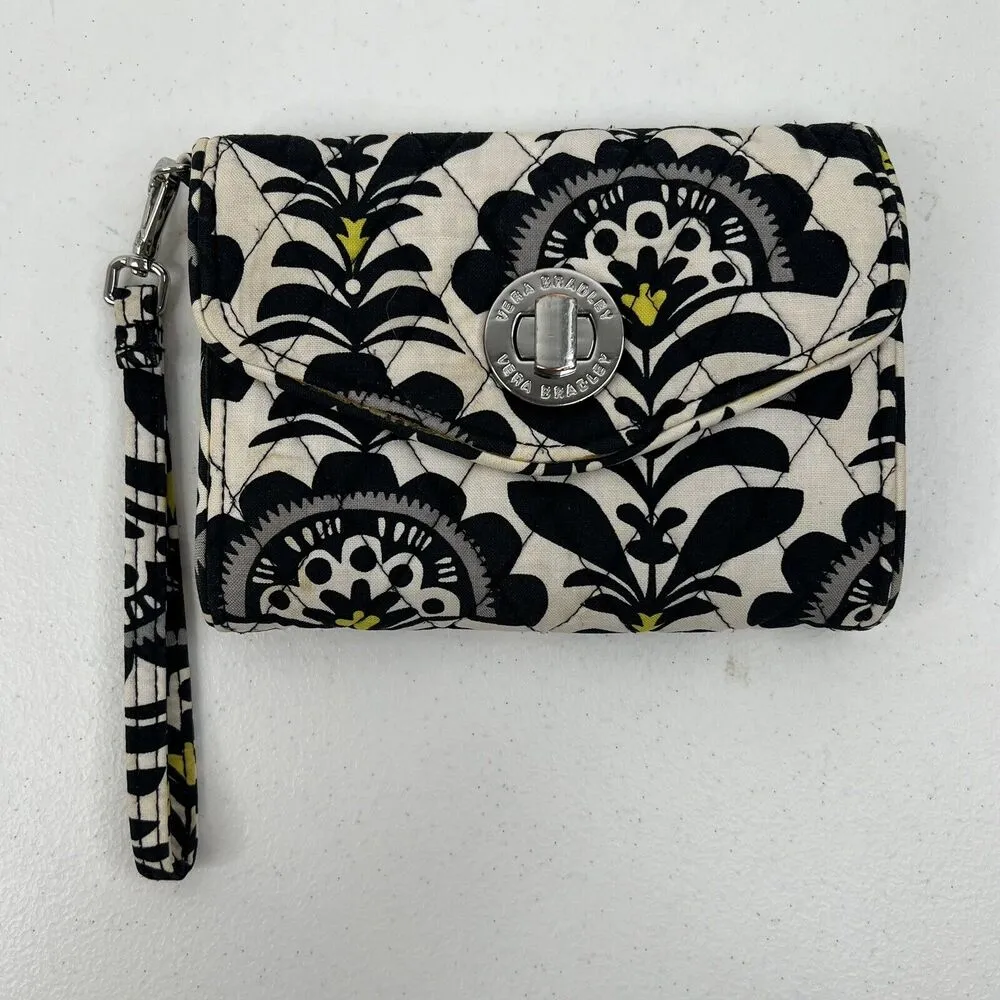 Vera Bradley Fanfare Your Turn Lock Smartphone Wristlet Wallet 13945-156 Quilted - Image 2