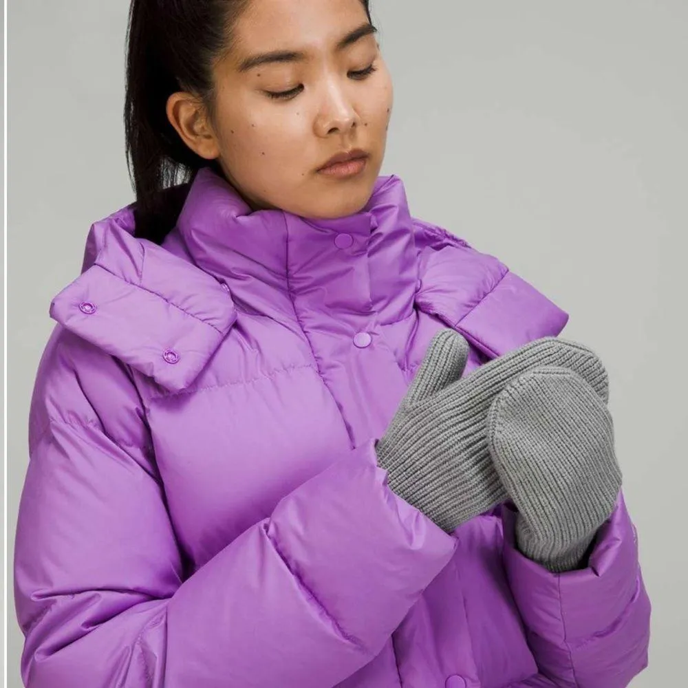 Lululemon Ribbed Merino Wool-Blend Knit Mittens - Image 2