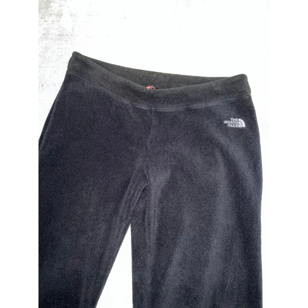 Women's The North Face Black Polar Tex Fleece Leggings S - Image 2