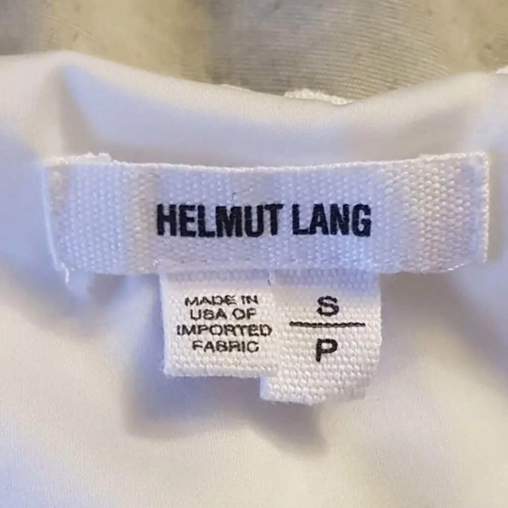 Helmut Lang Womens Sleeveless Lined White Day Dress Size Small Shift Minimalist - Image 4