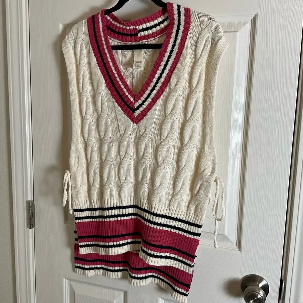 Free People  Women's Coastal Prep Poncho Vest - Image 3