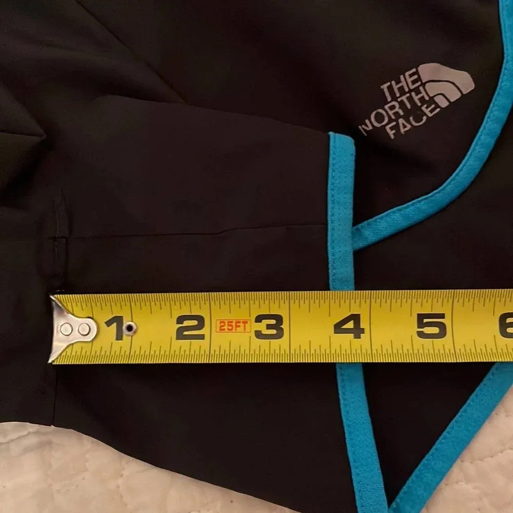 North face women’s black Shorts small - Image 6