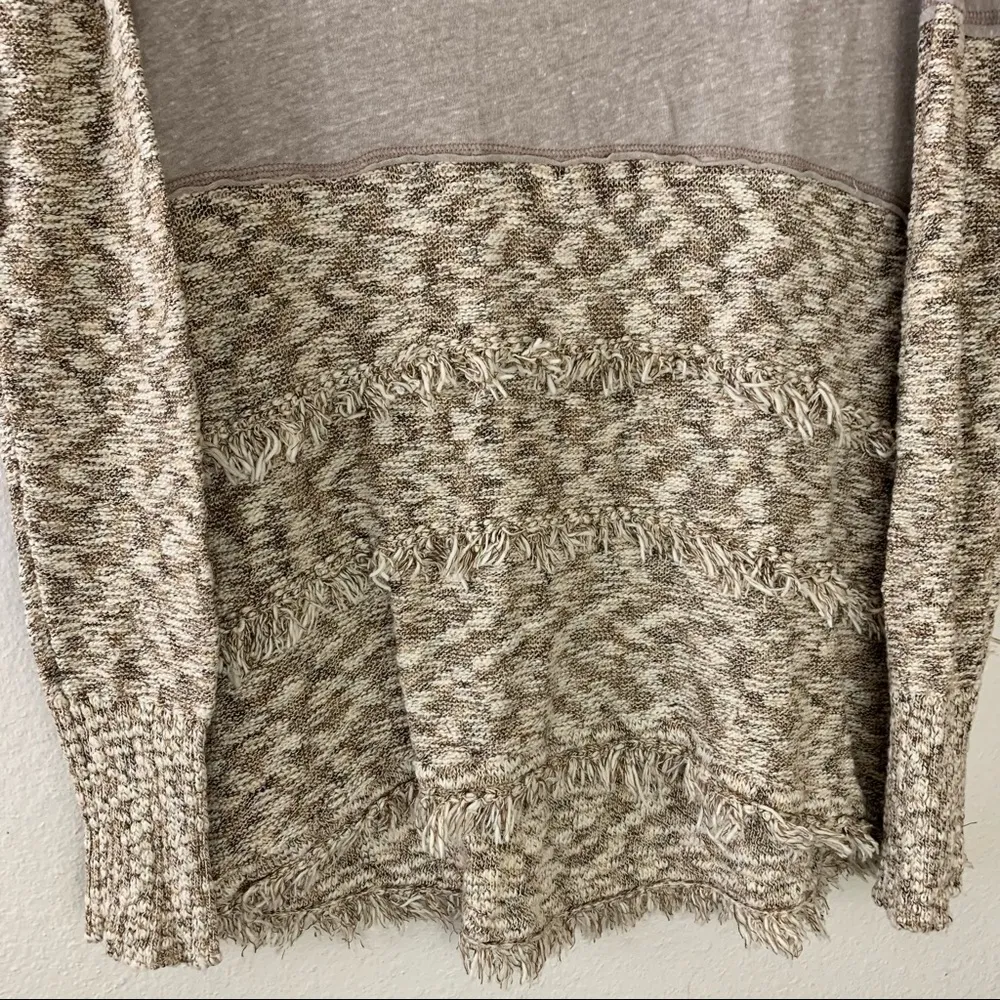We The Free layered fringe knit top Size Large - Image 6