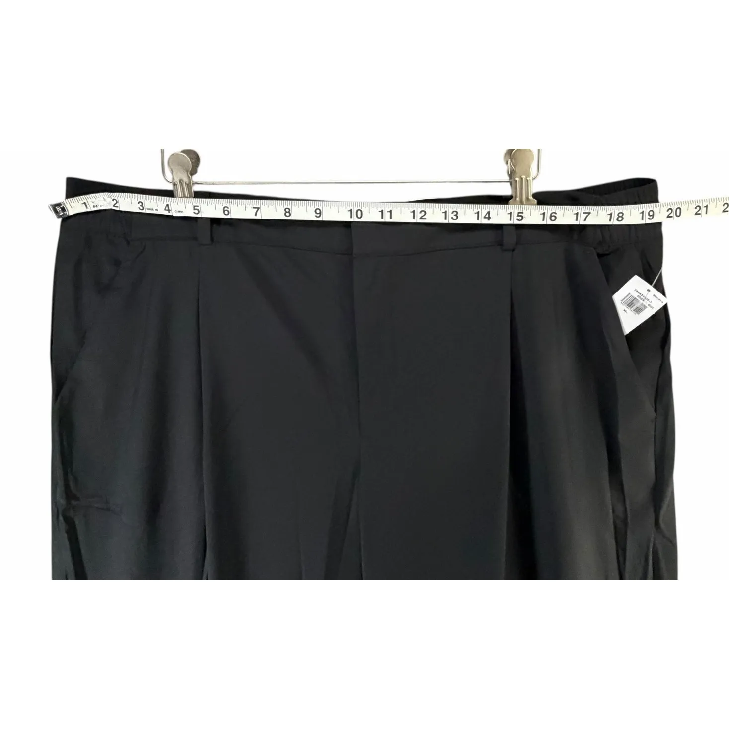 Old Navy SleekTech Trouser Pants Womens XL Black High Waisted Travel Ready NEW - Image 6