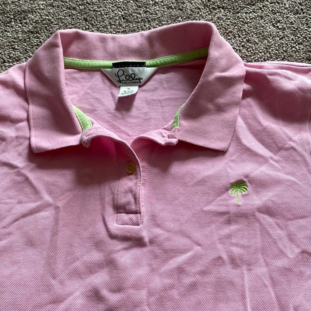 Lilly Pulitzer Shrunken Polo SIZE XL - Image 3
