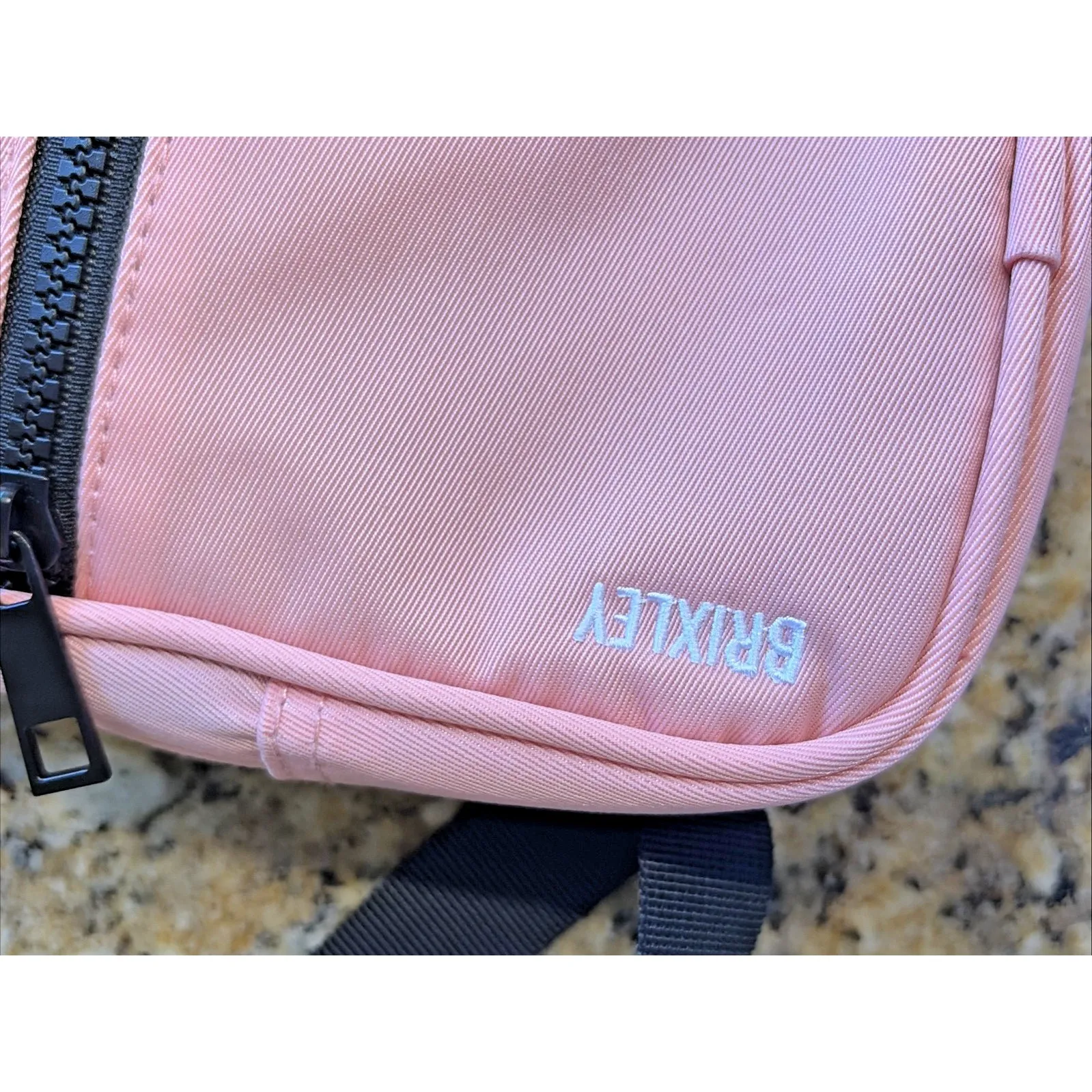 BRIXLEY Pink Rosey Medium Convertible Crossbody Sling Bag Purse Travel Accessory - Image 3