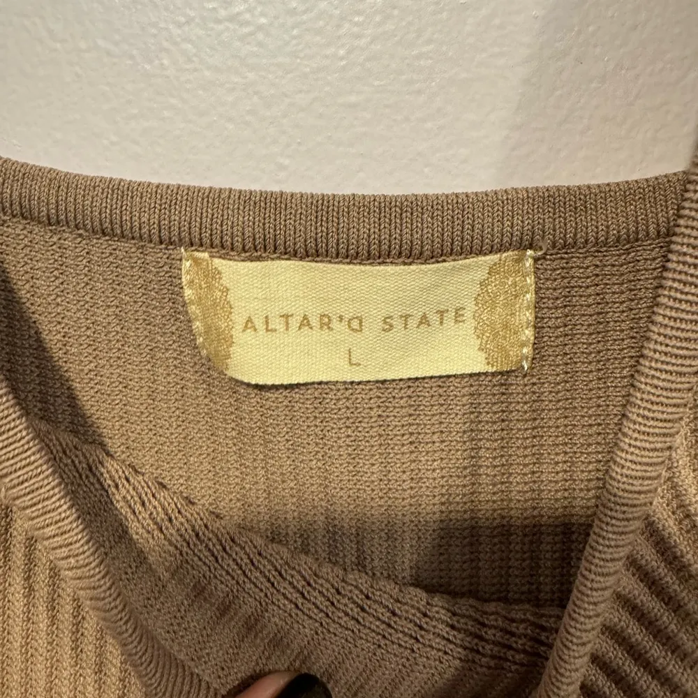 Brown‎ ribbed NWT Altard State bodysuit - Image 2