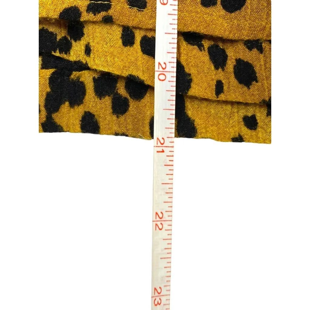 Melrose Short Wrap Skirt Size Large Animal Print Spotted Pull On‎ - Image 4