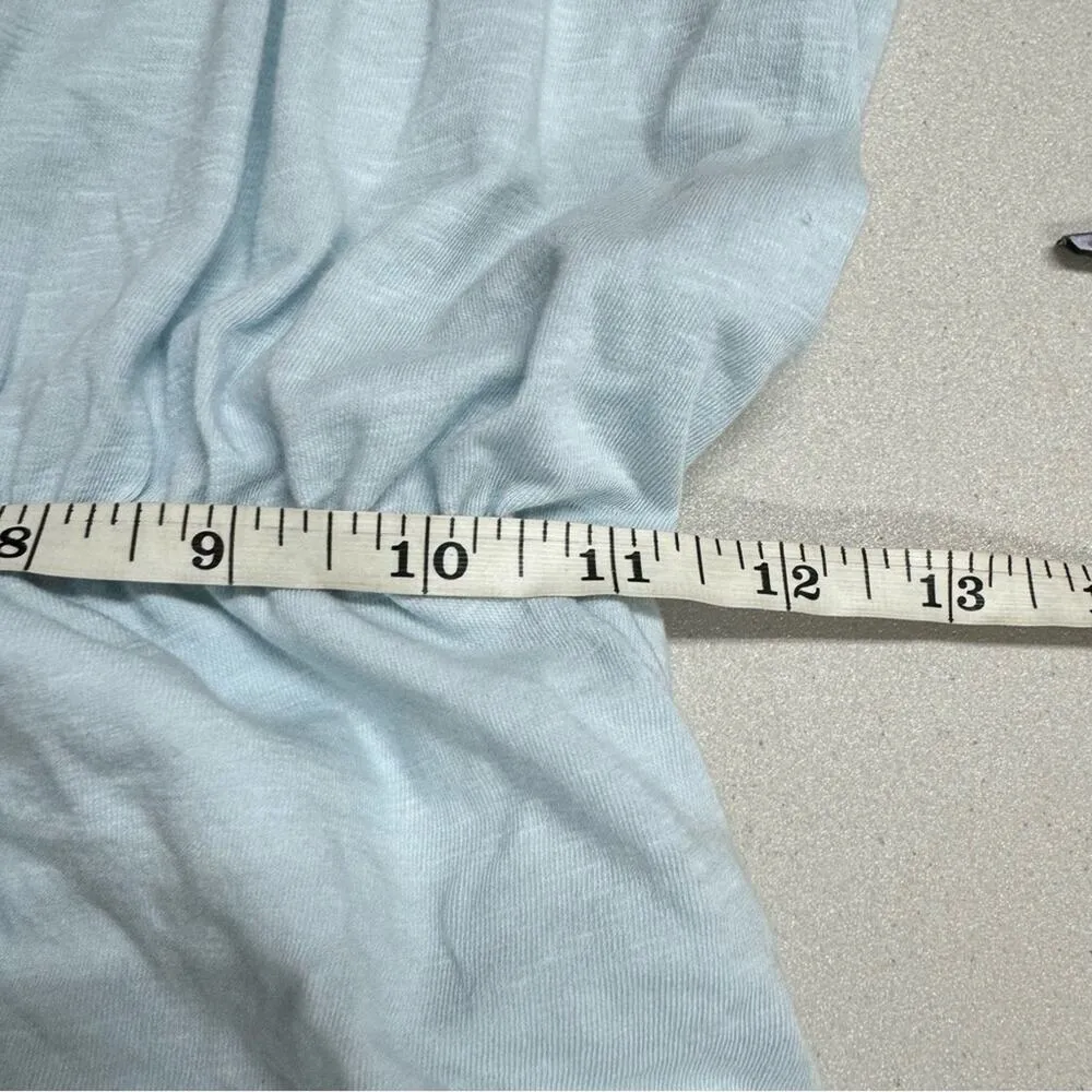 Sundry Light Blue Mini Dress Women’s M Ruched Sleeveless Athletic Hiking Outdoor - Image 10