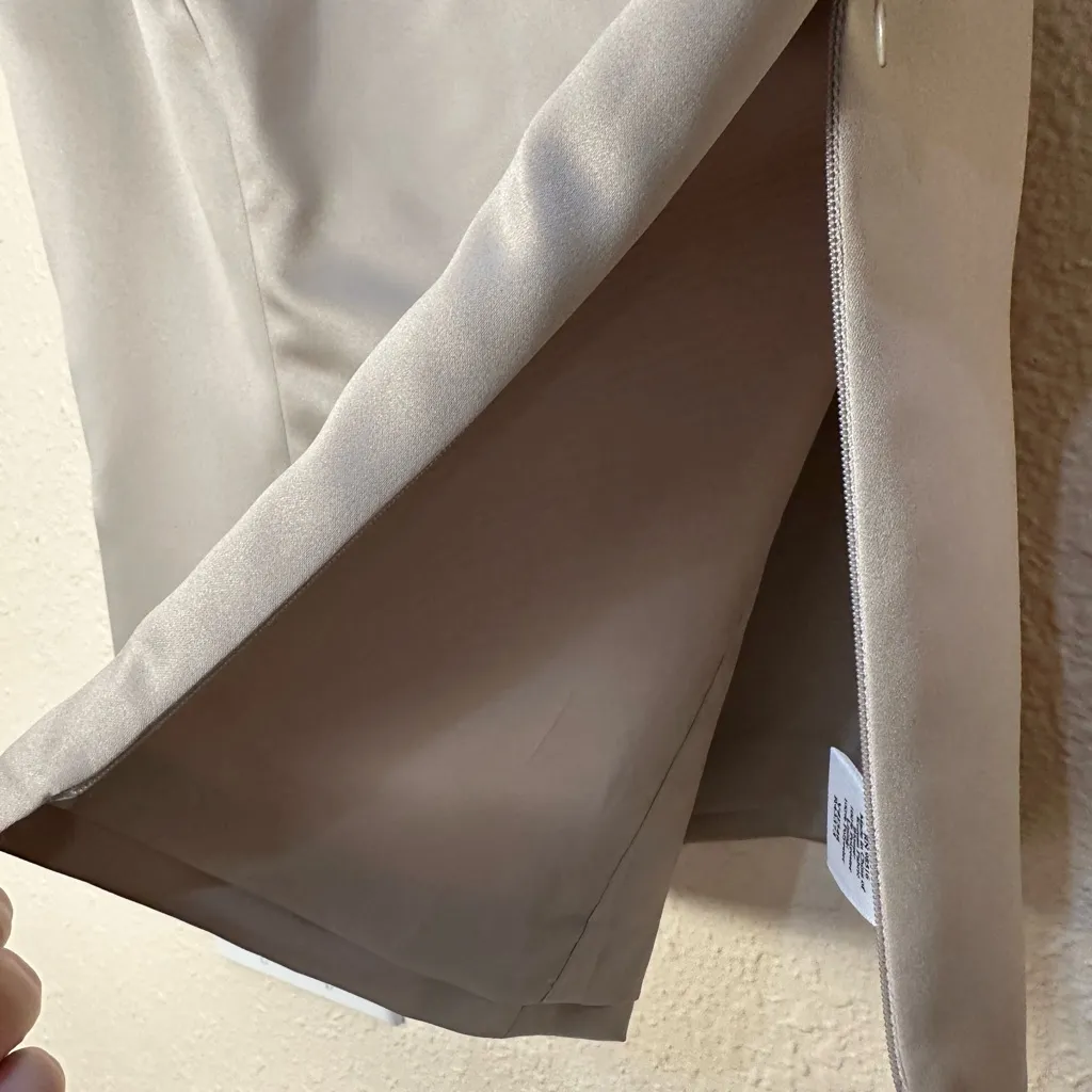 Champagne Coldwater Creek Satin Tank 14 - Image 5