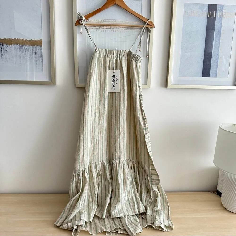 NWT Indikah by Angel‎ Biba striped dress - Image 7
