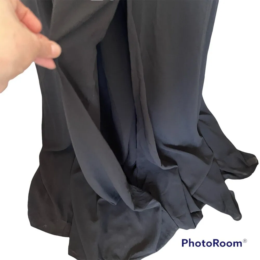 LULUS Dress Sz Small Maxi Gown Formal Party Festival Classy Elegant Cocktail, Black - Image 6