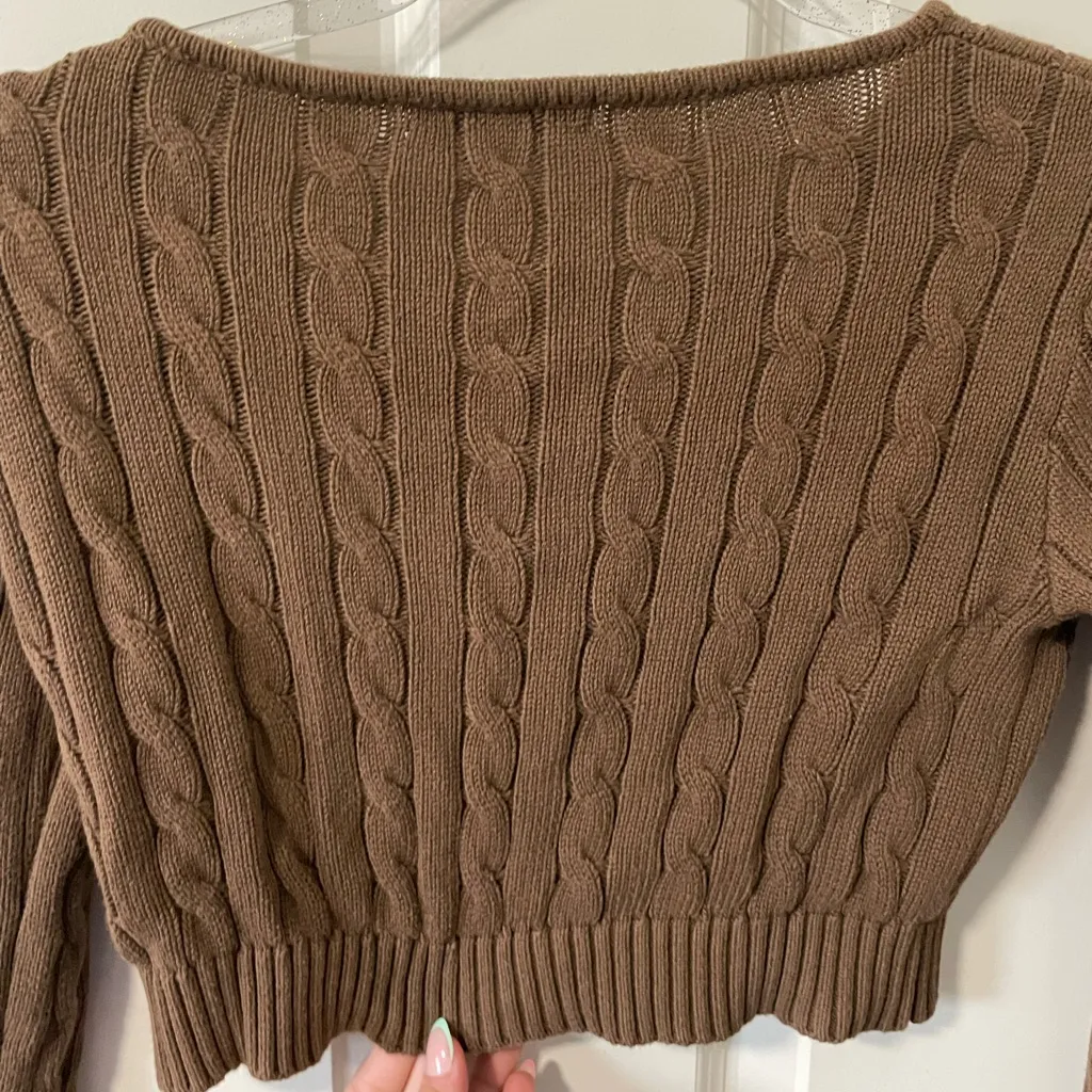 BRANDY MELVILLE CROPPED CARDIGAN - Image 5