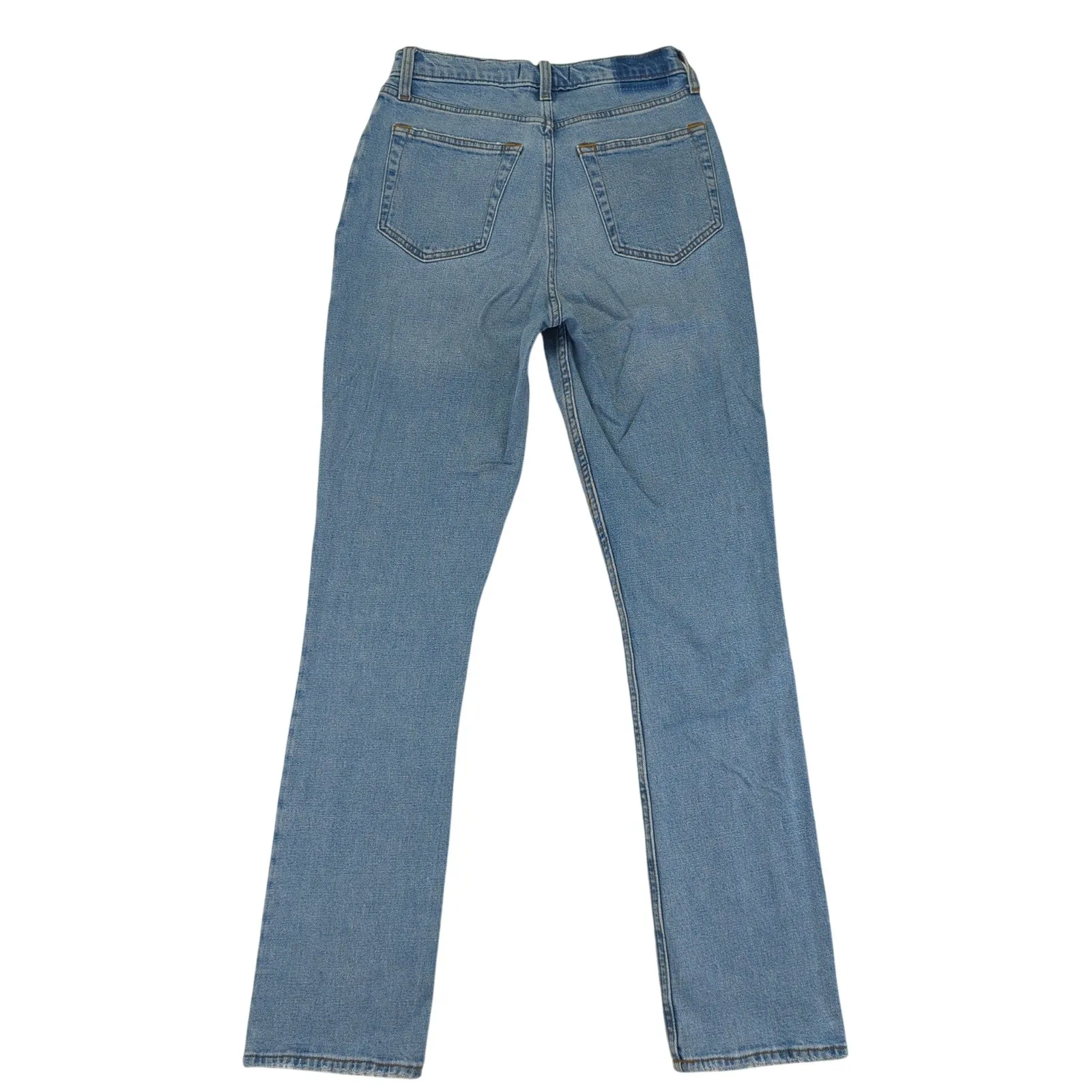 Abercrombie Fitch The 90s Slim Straight Ultra High Rise Curve Love Jeans Size 26 - Image 2