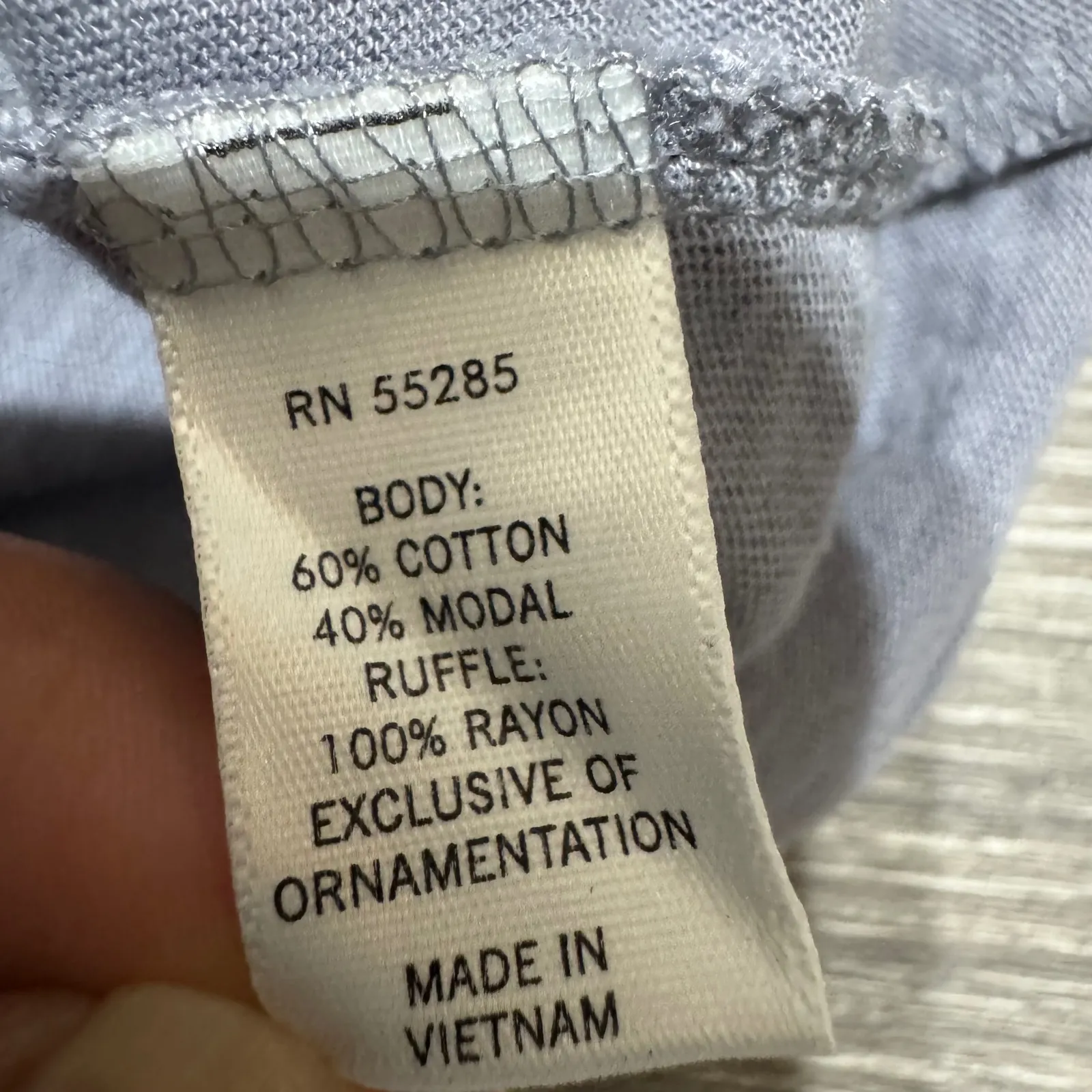 EXPRESS Women Y2K Gray Ruffle Tiered Tank Strap Lightweight Top Sz M with Ribbon - Image 10