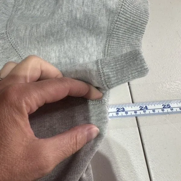 Y2K American Eagle Womens Large SS Full Zip Hooded Sweatshirt Hoodie Twilight 34 - Image 10