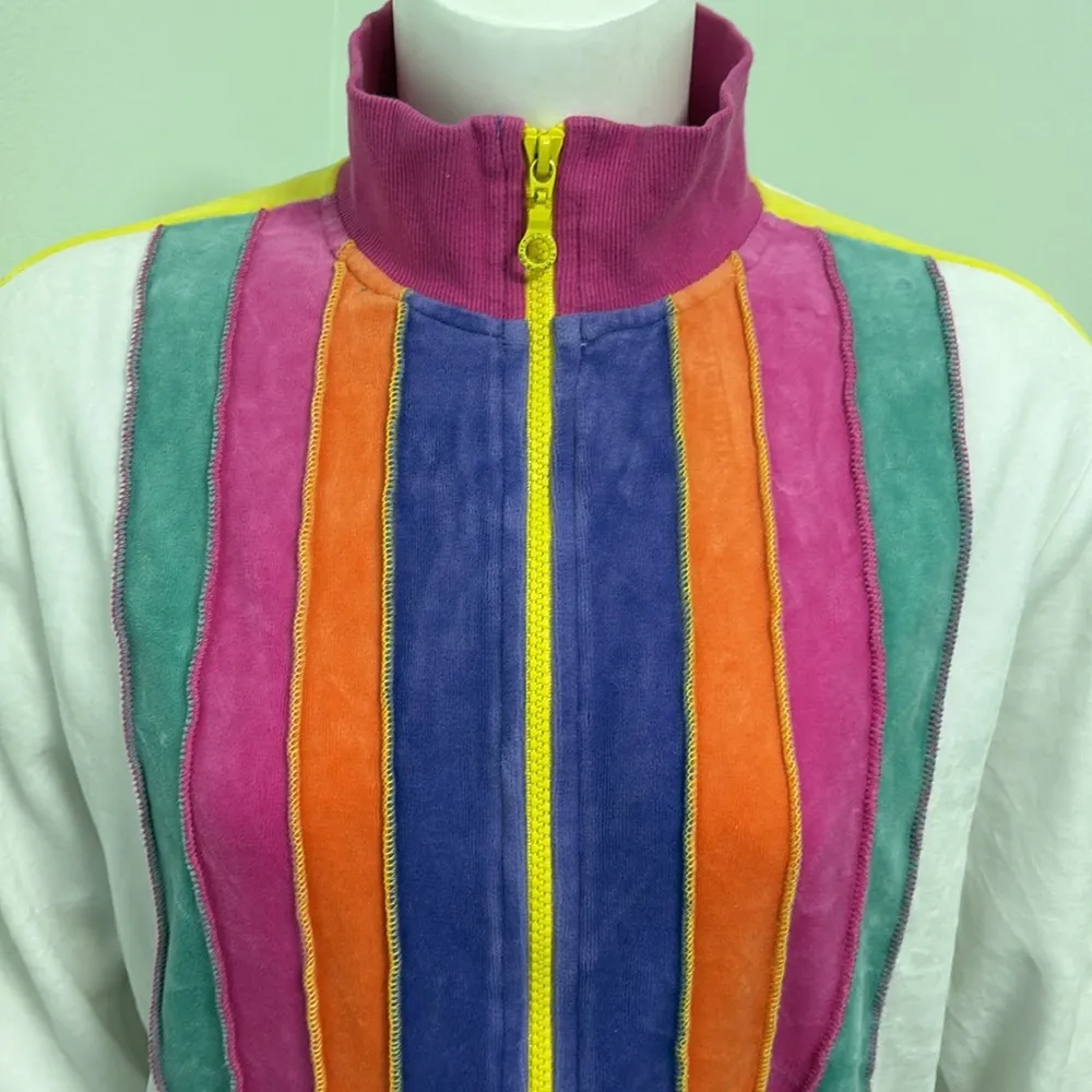 Vintage Lady Enyce Track Jacket Large Pink - Image 2