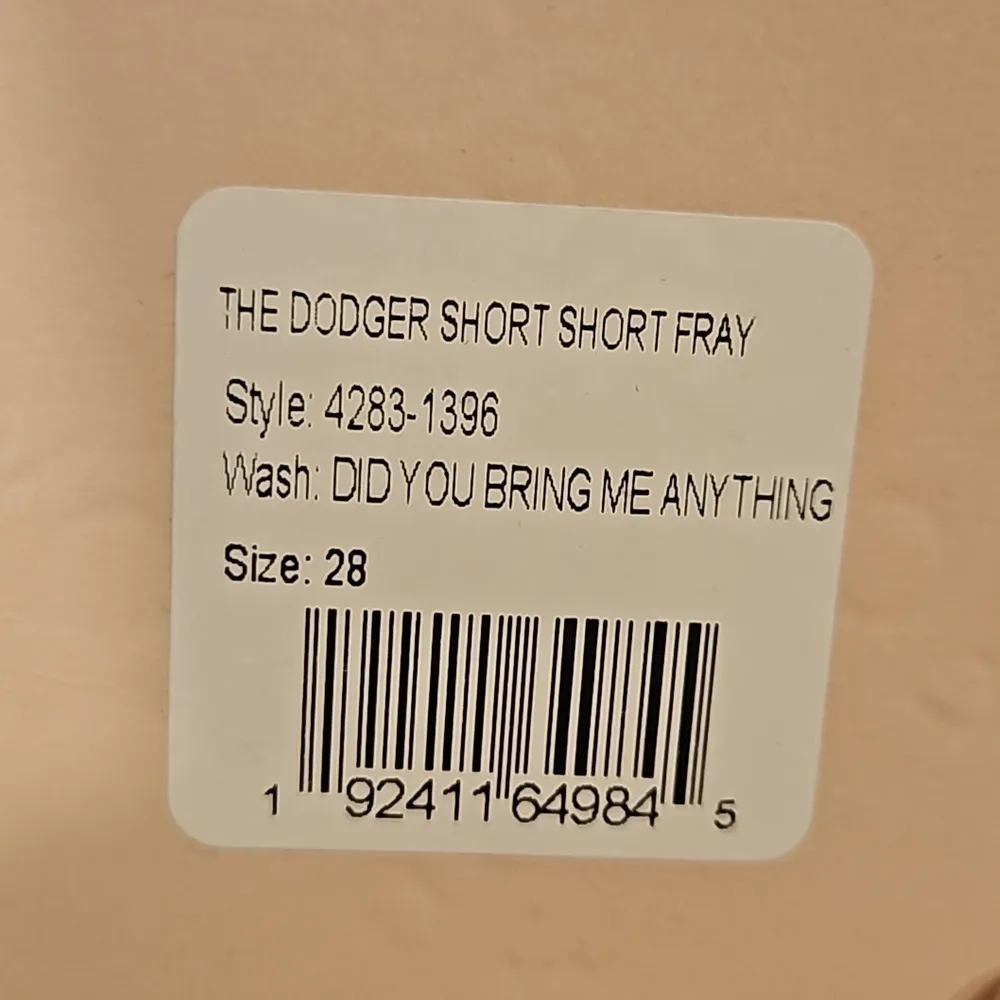 💕MOTHER💕 Dodger Short Short Fray Shorts Did You Bring Me Anything 28 NWT Blue - Image 15