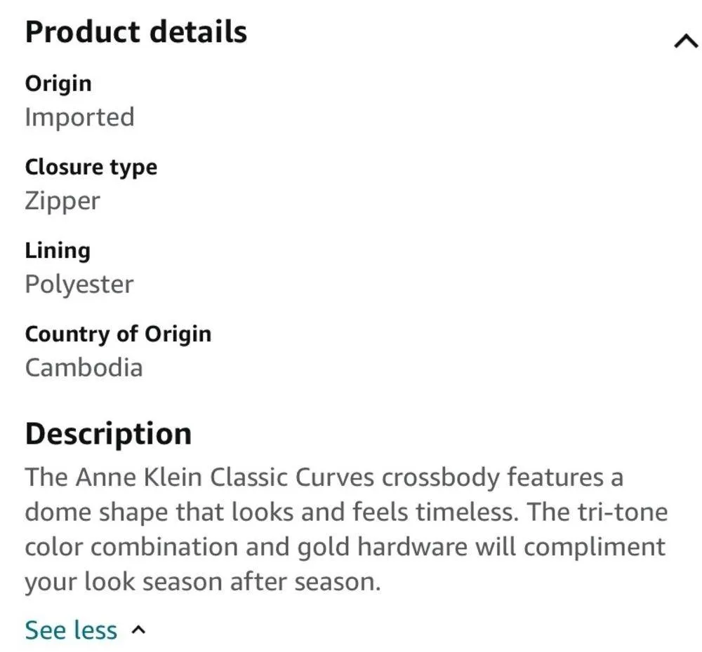 Ann Klein NWOT deep coral shoulder bag with gold embellishments. - Image 10