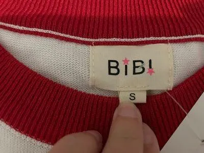 BIBI USA Shirt ❤️🤍💙 Size M - Image 3