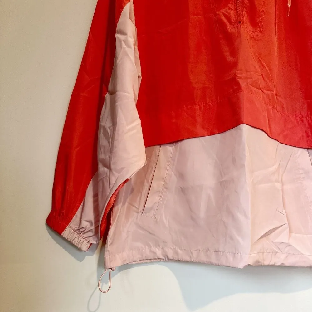 NWT BP by Nordstrom Coral/Pink Athletic Jacket/Windbreaker - S - Image 6