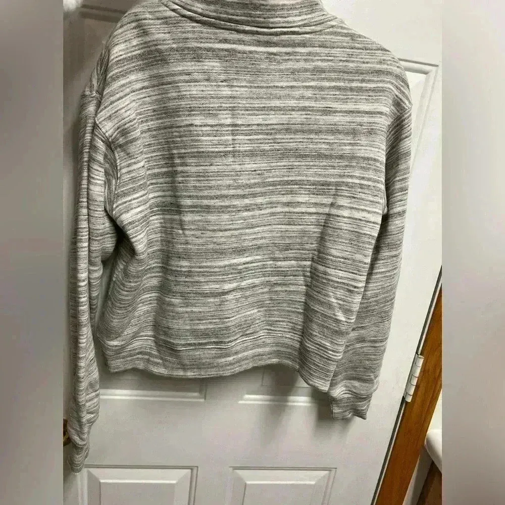 Tentree Women’s Fleece Quarter zip M - Image 3