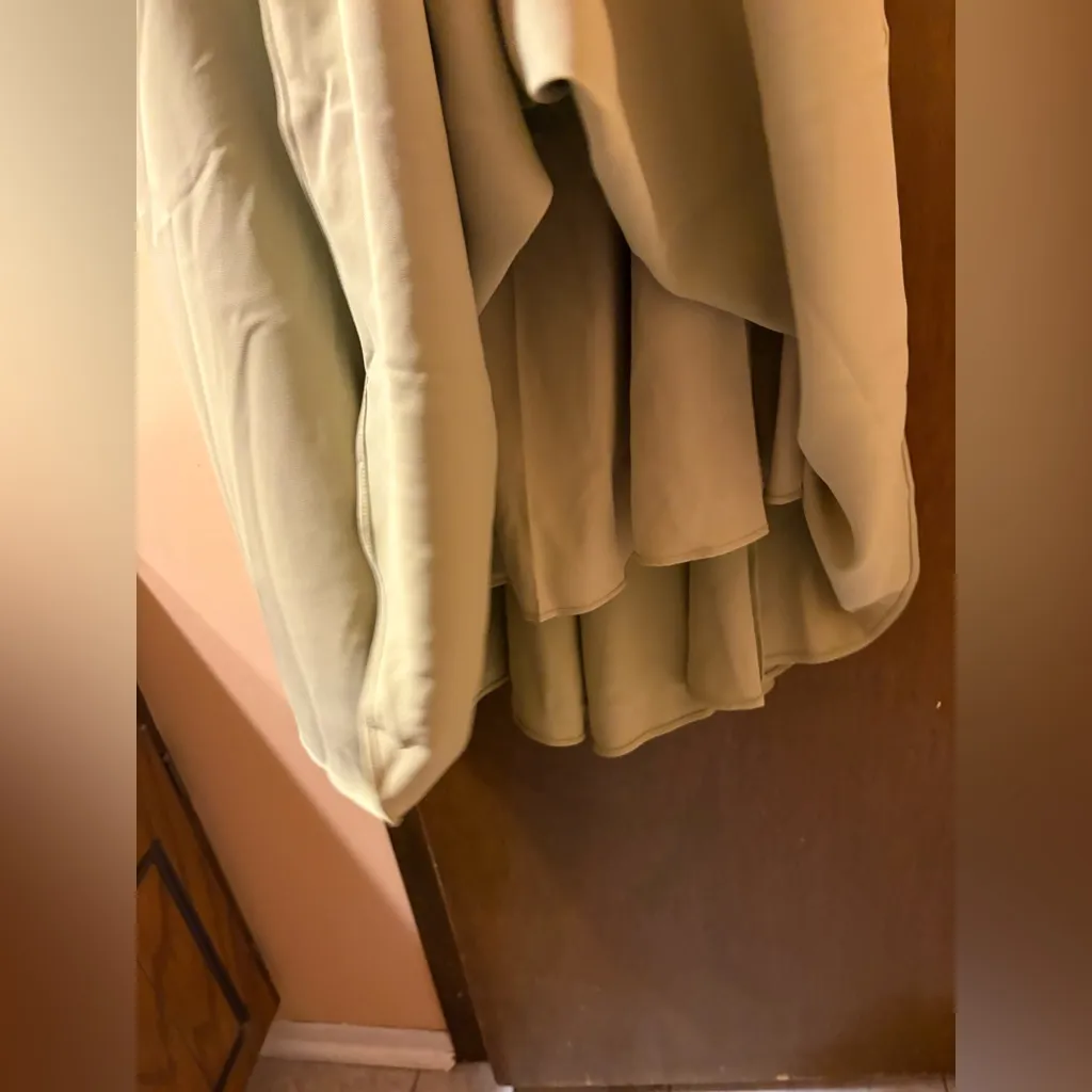 NWT Odd Muse Ultimate Muse High Waist Square Neck Midi Dress in Sage Green Size M - Image 8