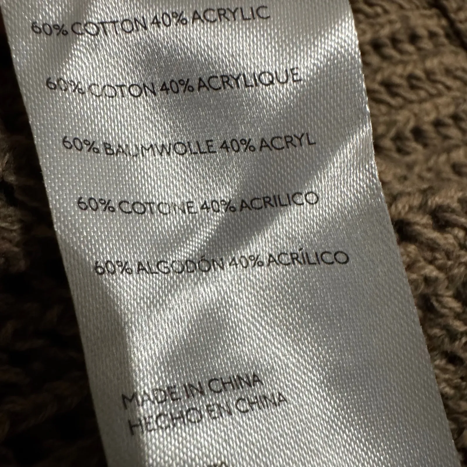 Urban Outfitters BDG Tan Knit Cropped Short Sleeve Pocket T Shirt Top Women Sz S - Image 10