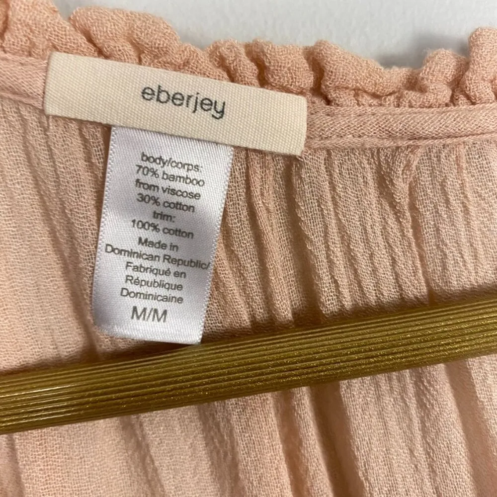 Eberjey Pink Summer of Love Sofia Swim Cover Up Dress - Image 9