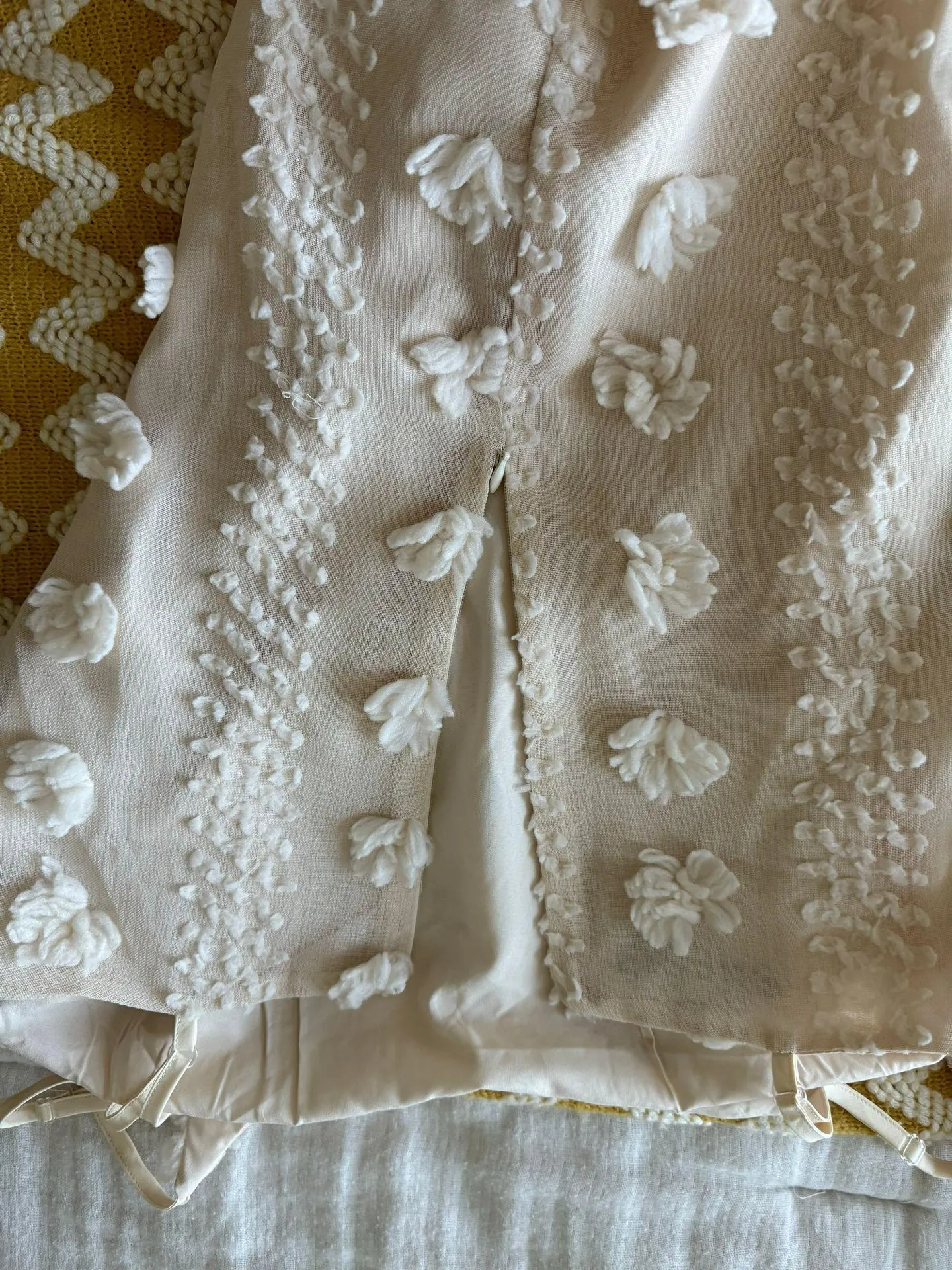 Simplee Apparel Cream Dress  - Image 5