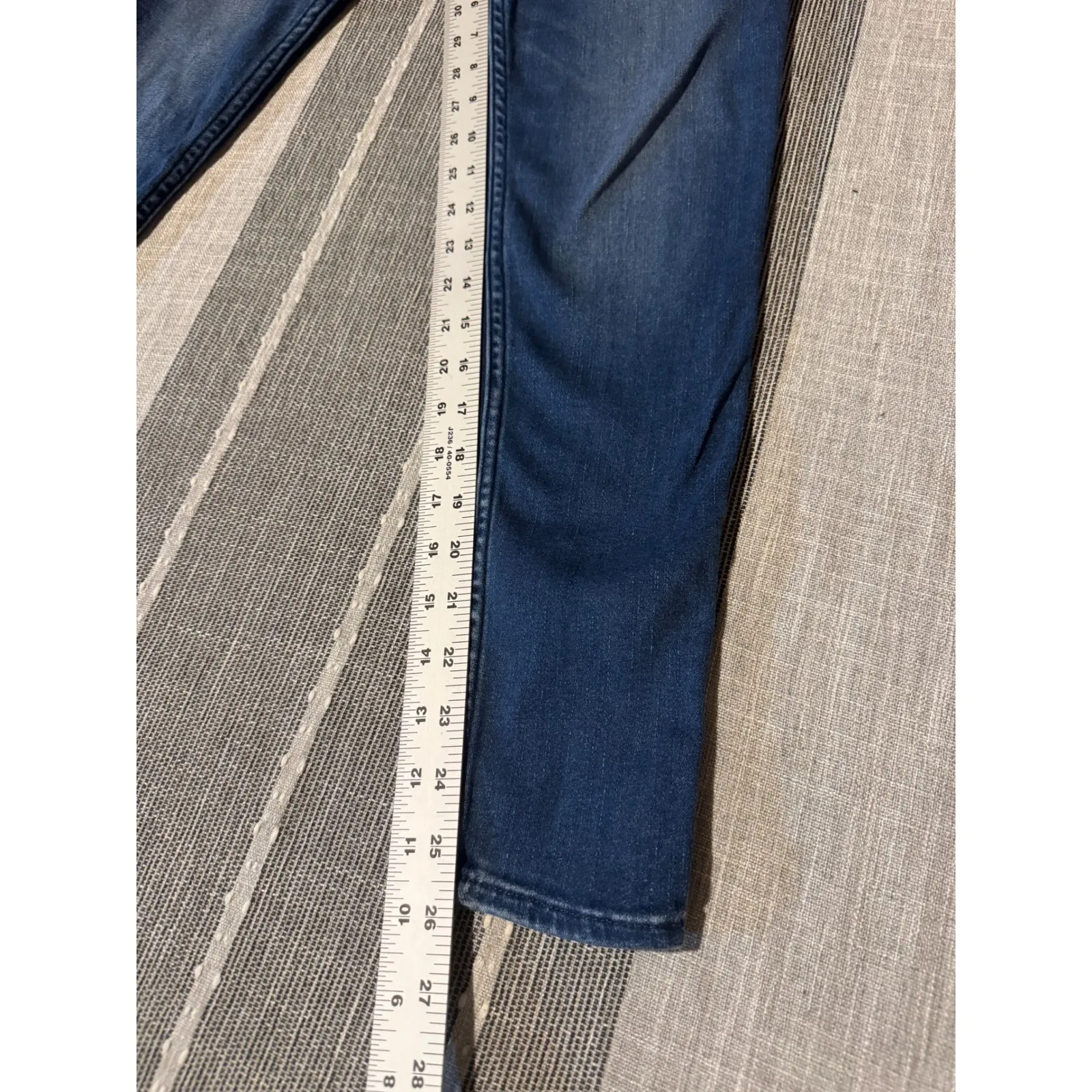 Abercrombie Fitch Simone High Rise Jean Legging Dark Wash Size 28S - Image 3