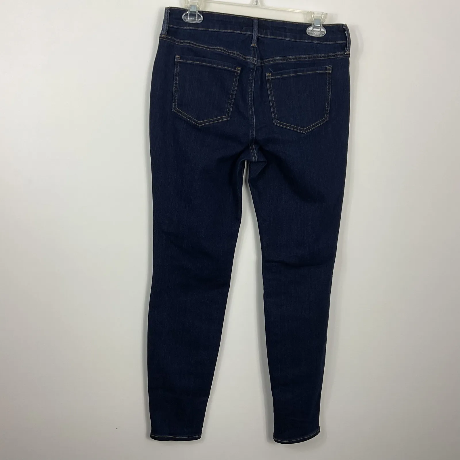NYDJ Womens Dark‎ Wash Skinny Jeans Size 4 Lift Tuck Technology Denim - Image 3