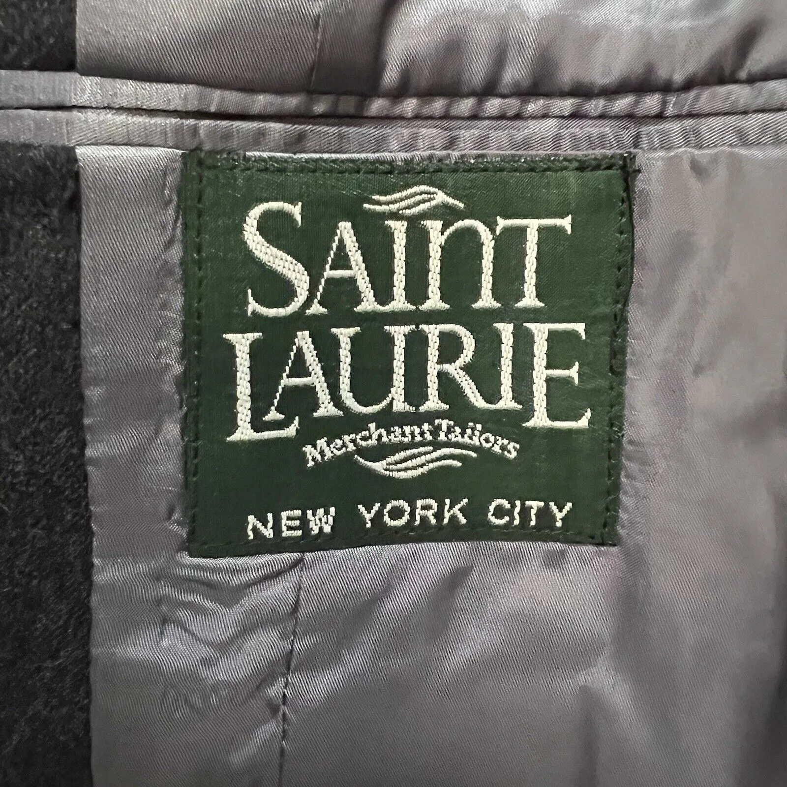 Vintage Union Made in New York City Navy Blue Wool Blazer Women’s Small - Image 4