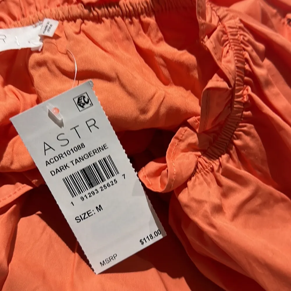 NWT ASTR the Label  Verana Dress In Color:Dark Tangerine - Image 5