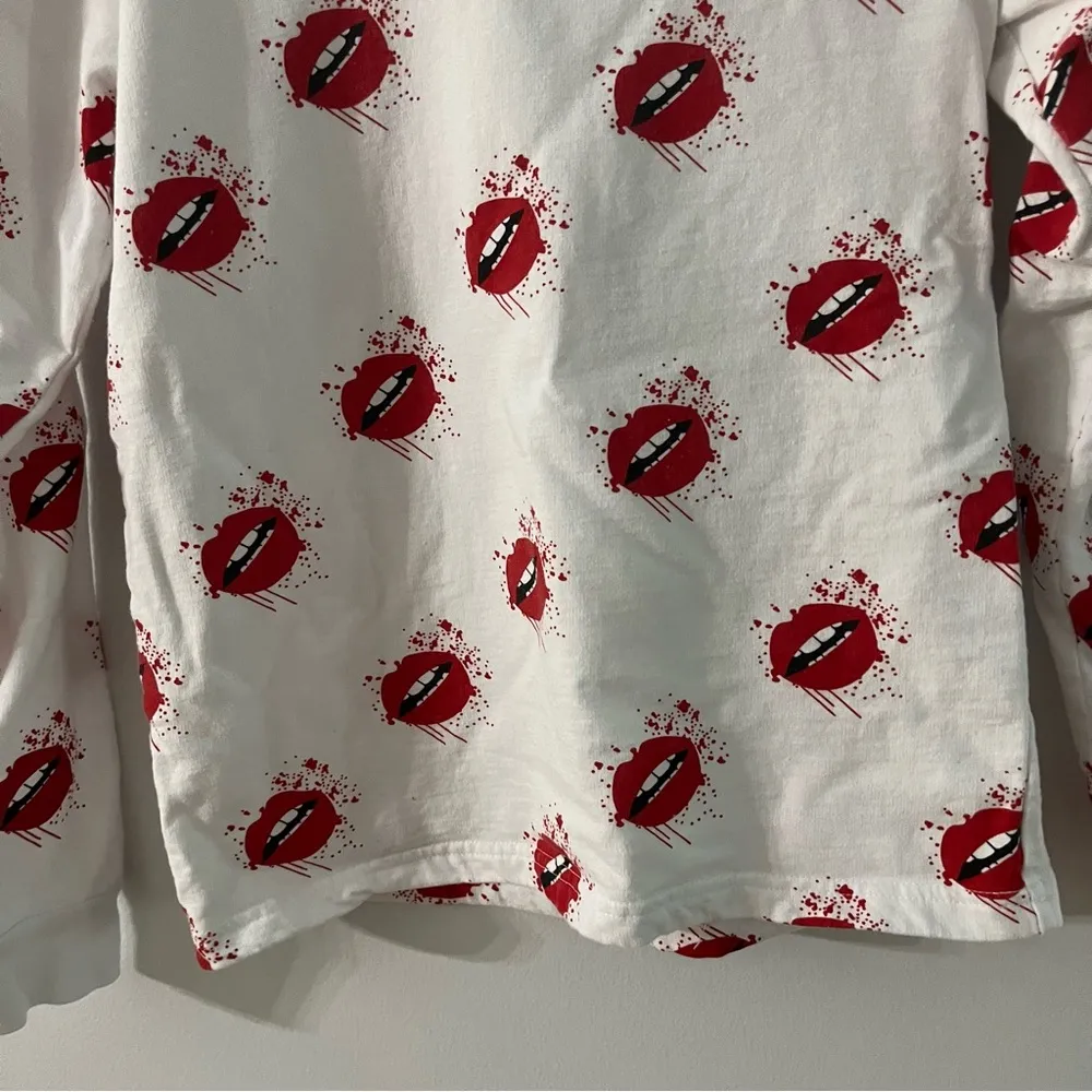 On Fire Rolling Stone Hoodie- Size Medium - Image 3