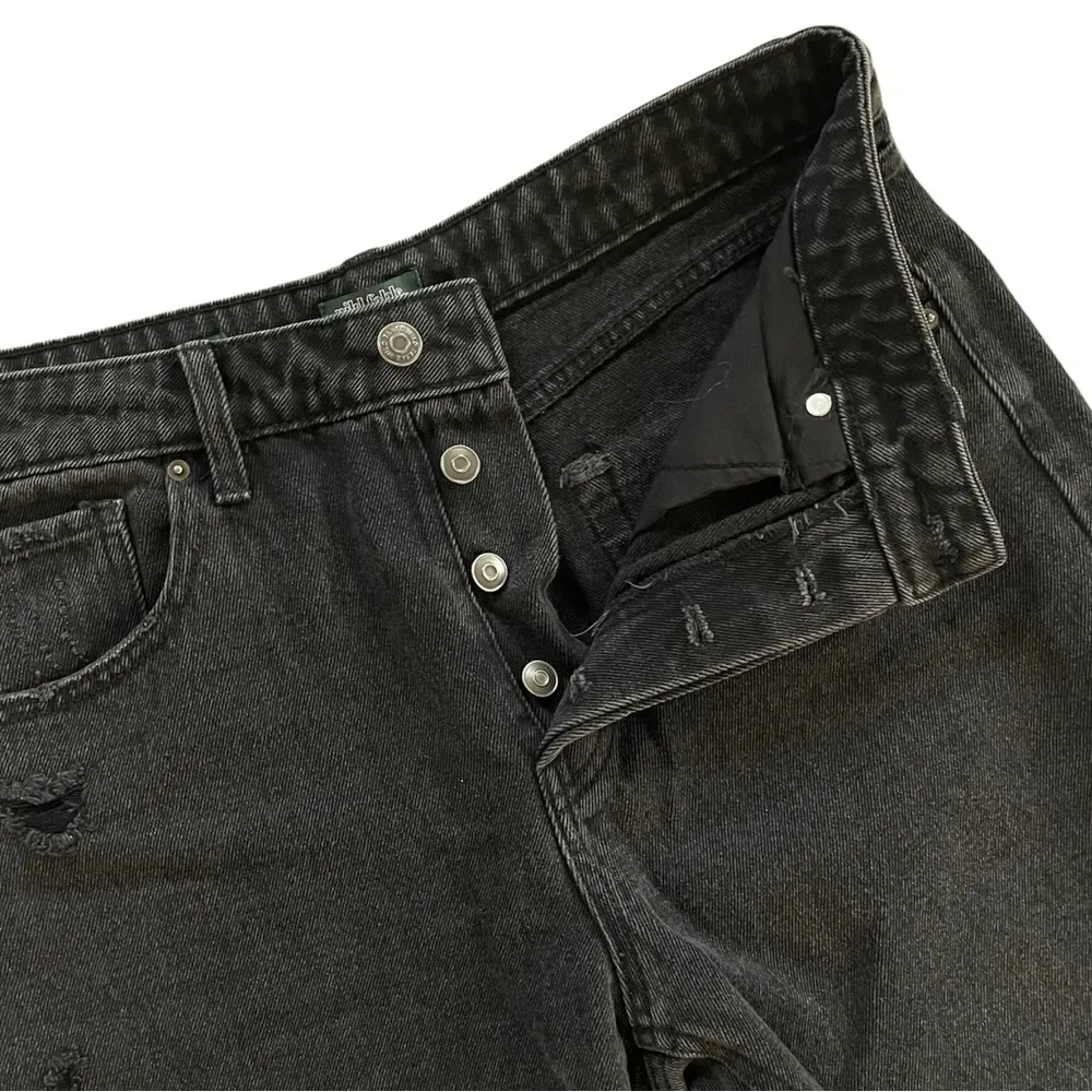 Women's High-Rise Wide Leg Bermuda Jean Shorts Wild Fable - Image 8