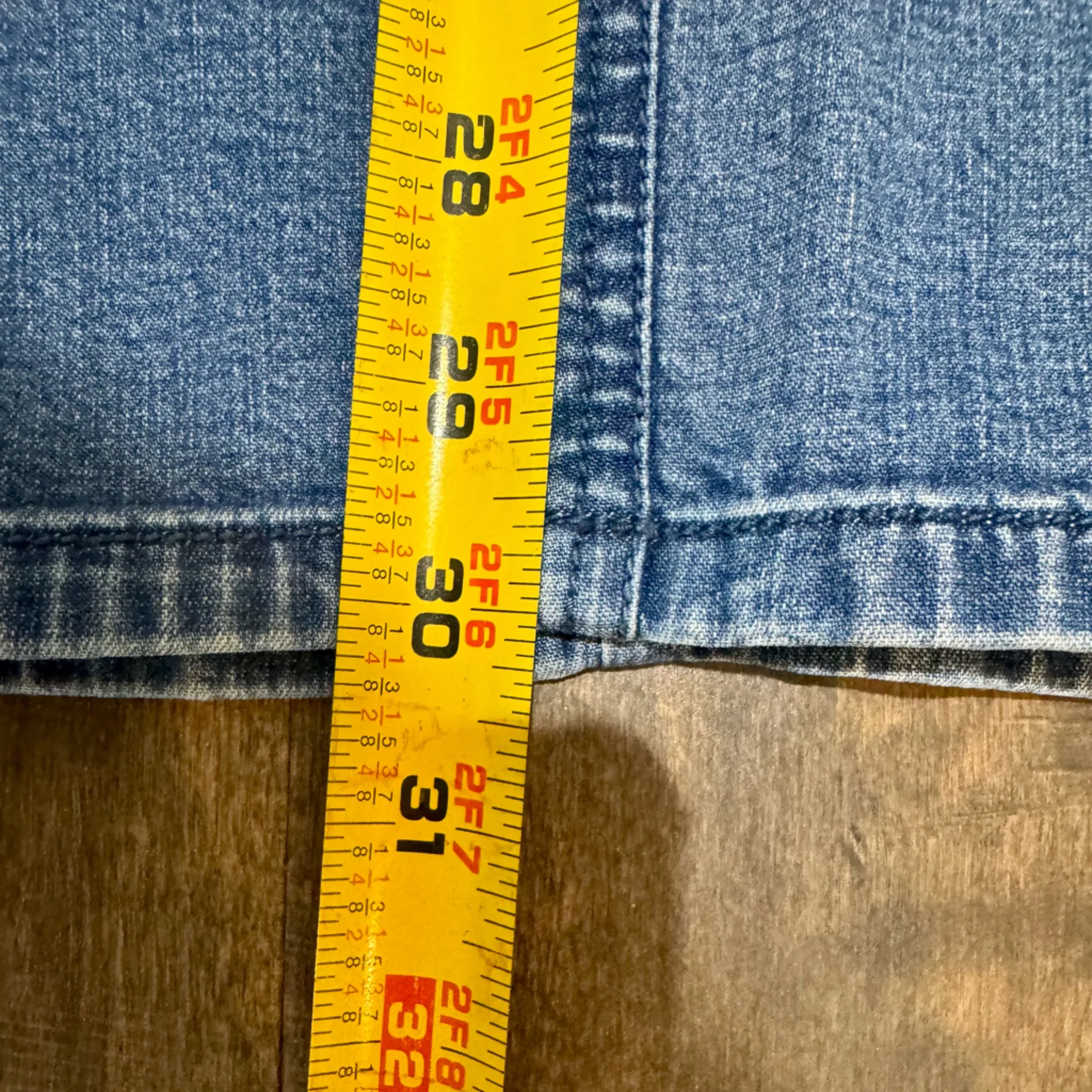 J.Jill Denim Tried & True Fit Straight Leg Jeans Size 14R Blue - Image 12