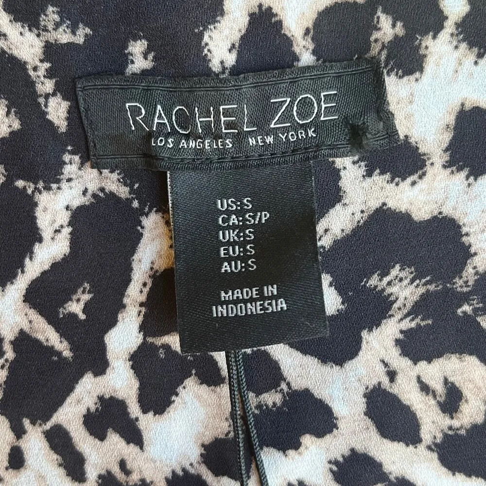 Rachel Zoe Women's Animal Print Layered Cami Top Size S. NEW - Image 8