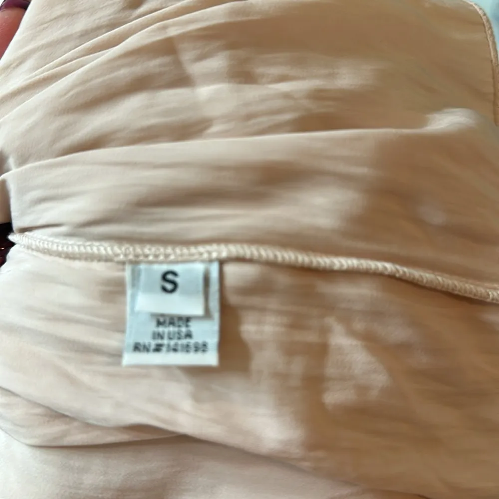 Ramy Brook Women's Paris Long Sleeve Smocked V-neck Blush Mini Dress - Image 7