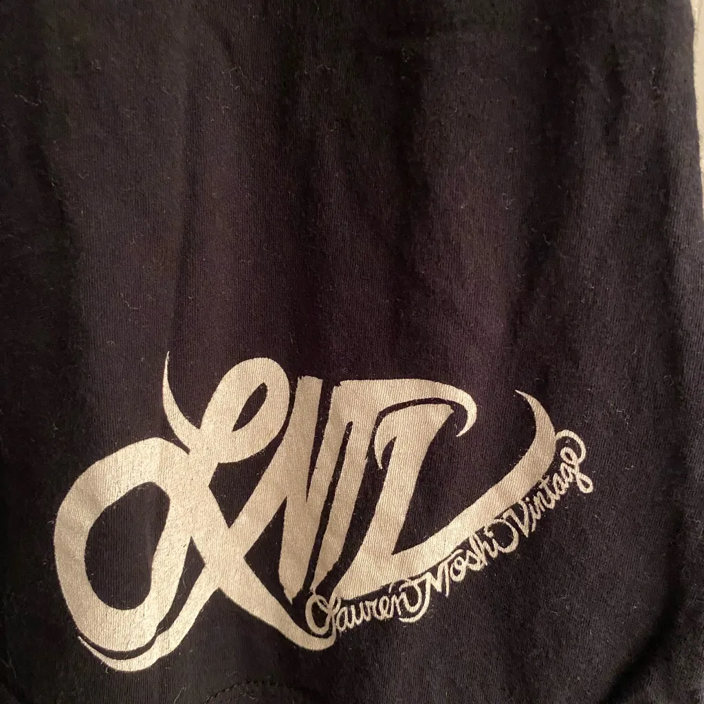 Lauren Moshi Limited Edition Coco Women’s Black Cotton Tank Top Size Small - Image 7