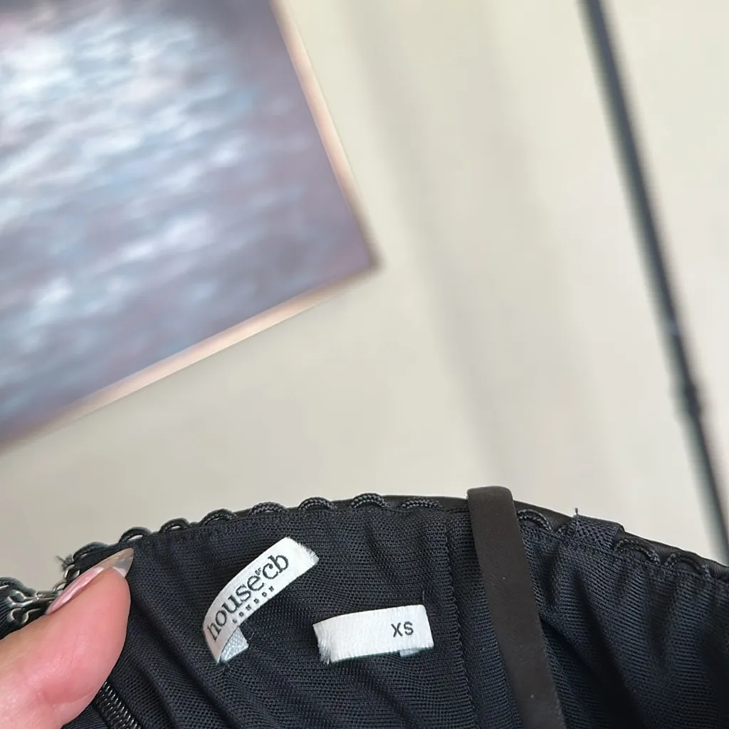 HOUSE‎ OF CB   'Stefania' Black Corset Maxi Dress NWOT SIZE XS A-C - Image 9