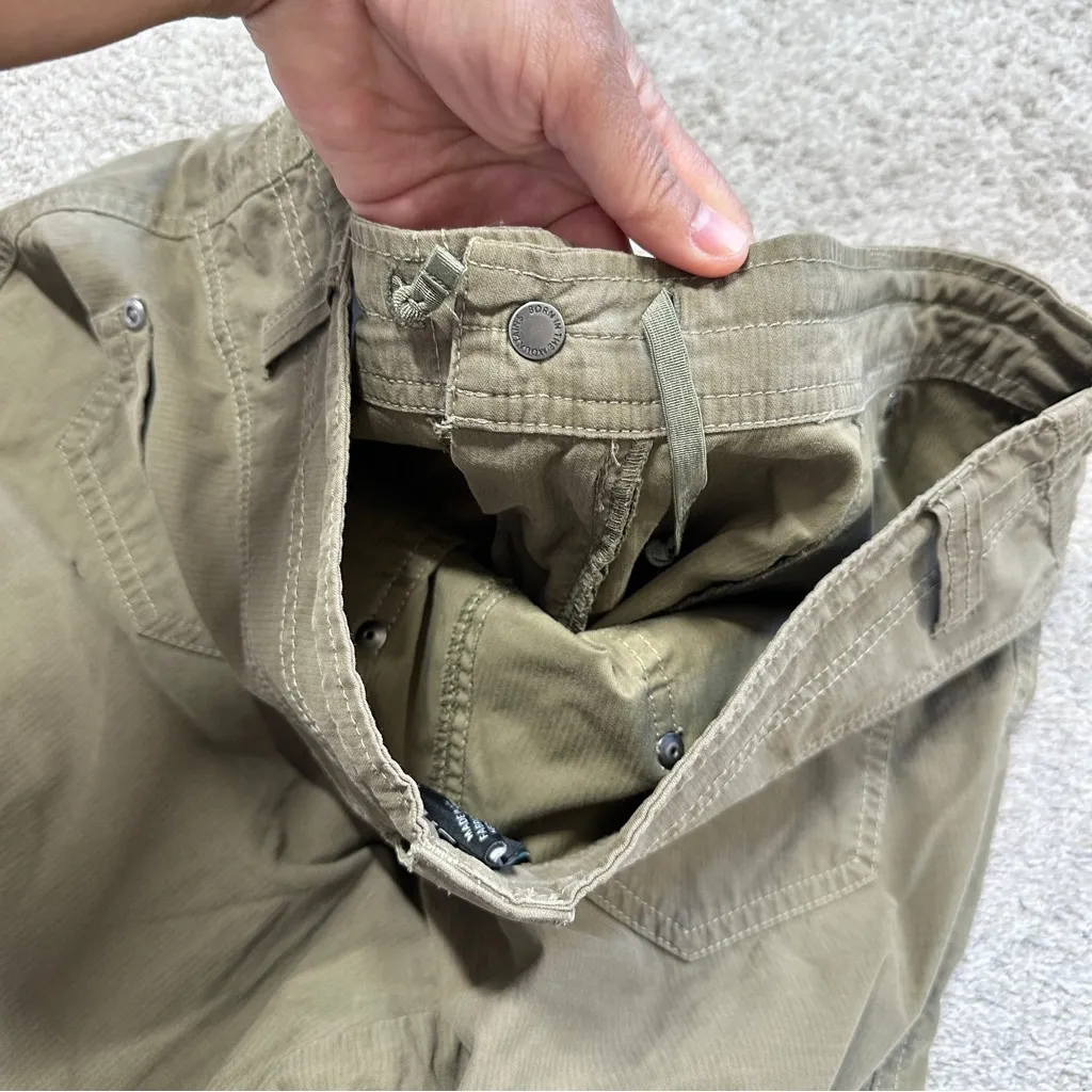 Kuhl Women’s Kendra Straight Leg Ripstop Pants Outdoor Hiking Camping Green 10 - Image 8