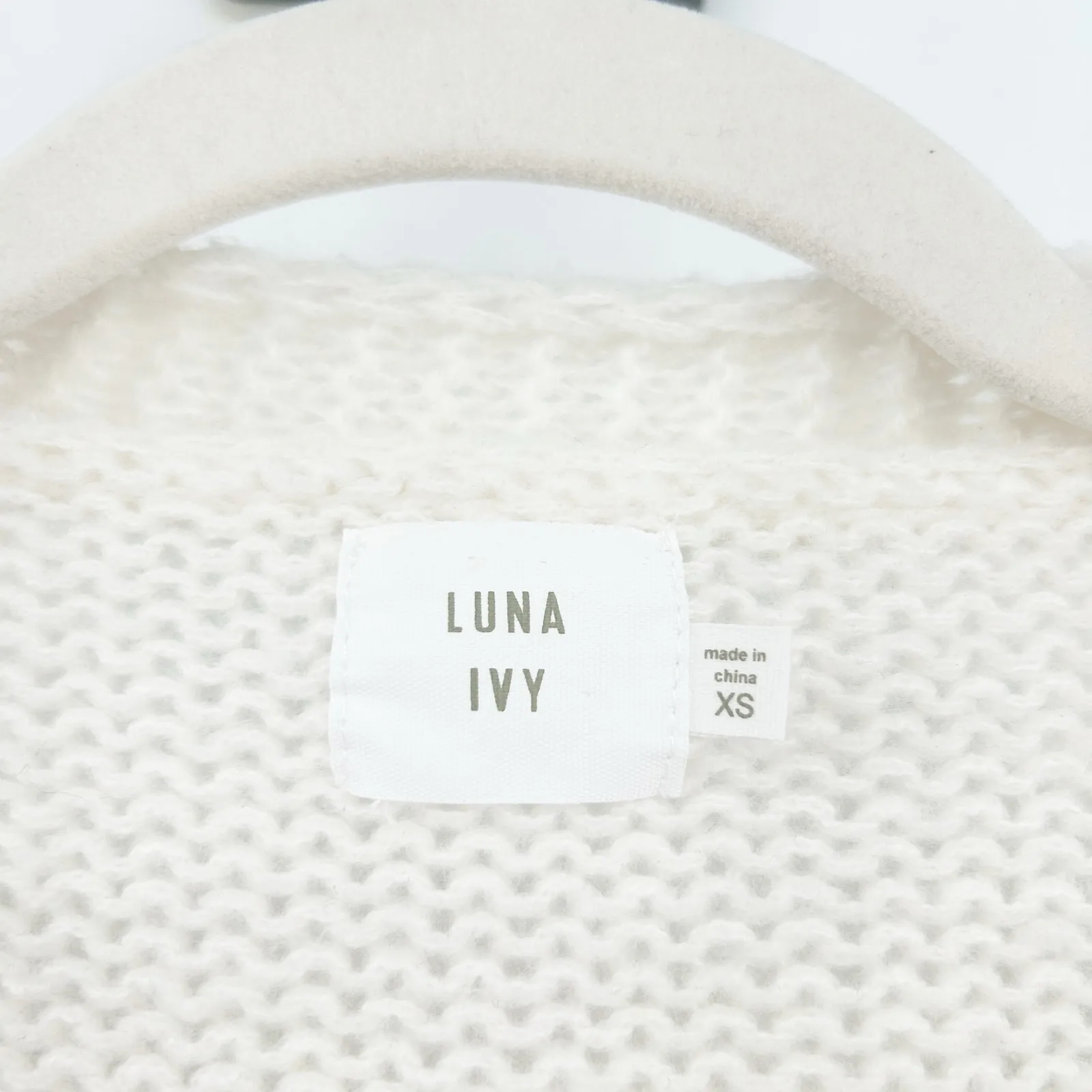 Luna Ivy Womens Novelty 3D Butterfly Open Front Knit Cardigan Sweater Size XS - Image 3