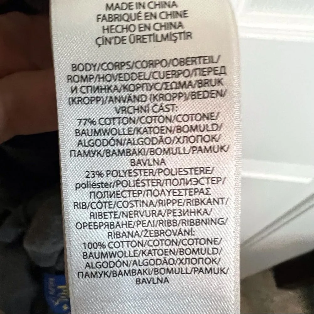 Polo Ralph Lauren Womens Grey Super Soft Terry Joggers Size Medium Velour‎ - Image 5