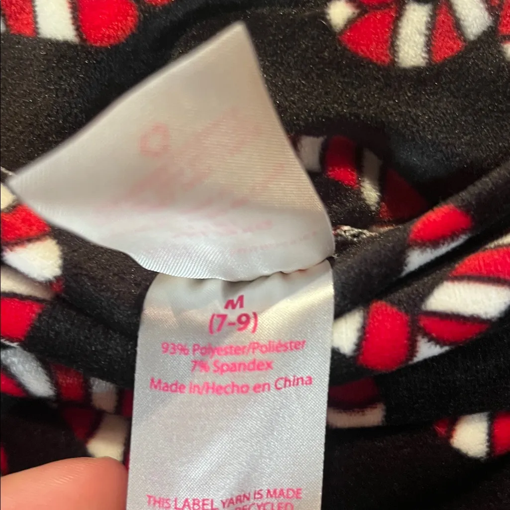 No Boundaries Juniors Women’s Love Candy Cane Christmas Pajama Pants Velour XXL - Image 7